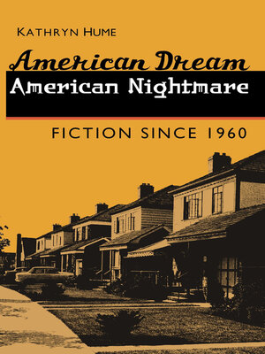 cover image of American Dream, American Nightmare